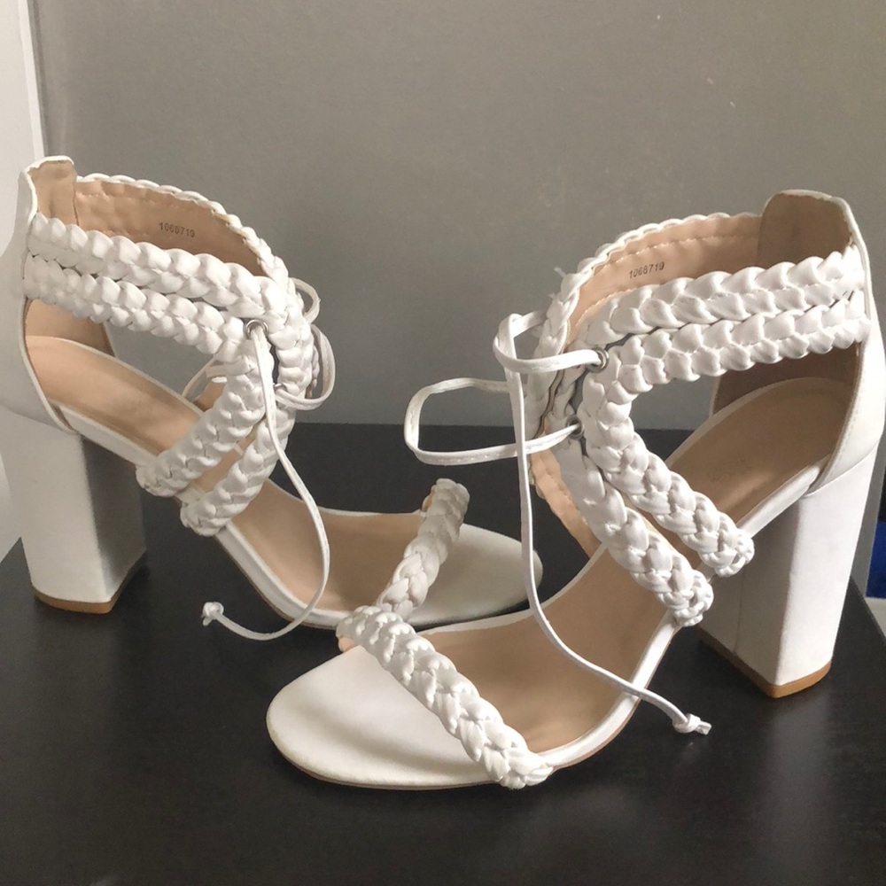 White heels